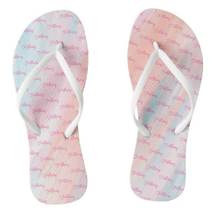 Namensmuster Slim Strap Mit Monogramm Flip Flops