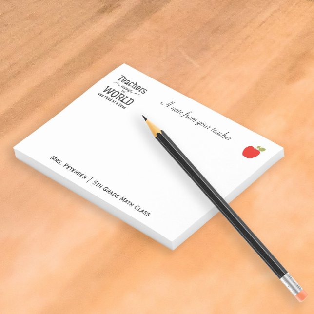 Namensnennung für Rotapfeltypografie Post-it Klebezettel (Von Creator hochgeladen)