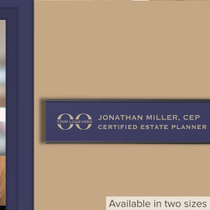 Namensplatte für das Büro Türschild