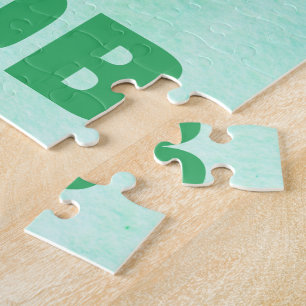 Namenspuzzle mit Geschenkboxen hinzufügen, 30 über Puzzle