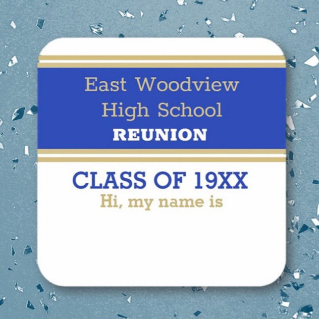 Namensschild! Custom Class Wiedersehen Stickers (Von Creator hochgeladen)