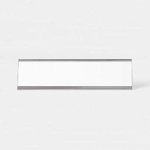 Namensschild für Schreibtisch, Standard (5 cm x 20