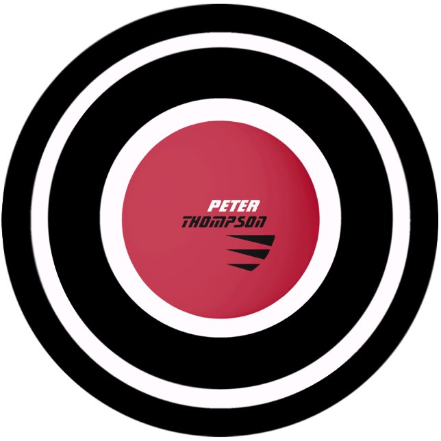 Namensschild für Tischtennisball (Von Creator hochgeladen)