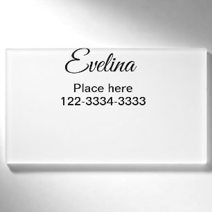 Namensschild Namenschild