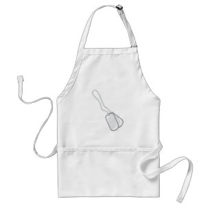 Namensschild Schürze