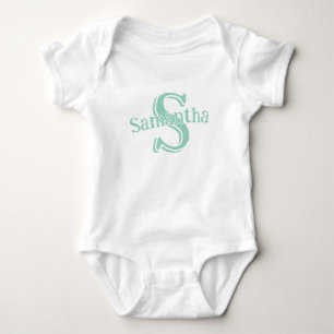 Namensspezifisches personalisiertes Design Baby Strampler