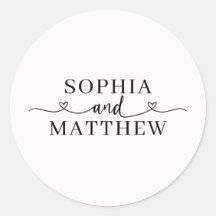 Names Script Heart Wedding