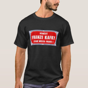 Námestí Franze Kafky, Prag, tschechischer T-Shirt