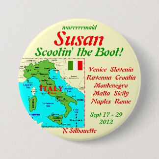 NAMETAG SCOOTIN DER STIEFEL-SEPT. 2012 BUTTON