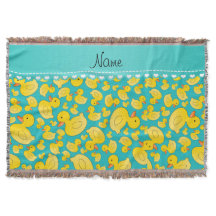 Nametürkis rubberducks blauer Streifen