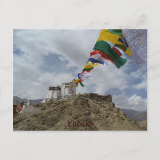 Namgyal Tsemo gompa, Leh, Ladakh, Indien Postkarte