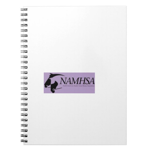 NAMHSA Logo SpiralNotebook Notizblock (Vorderseite)