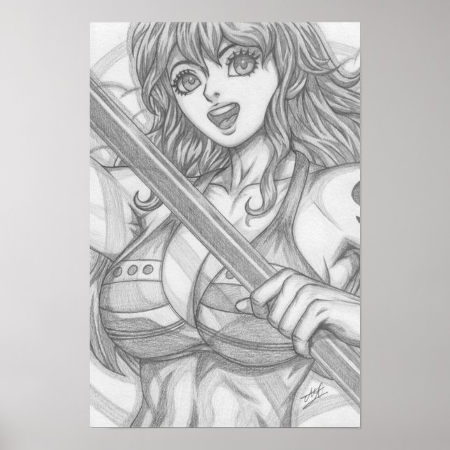 Nami ~ Katzeneinbrecherin Poster (Vorne)