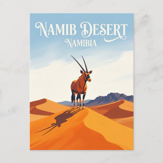 Namib-Naukluft-Park Namibia Postkarte (Vorderseite)