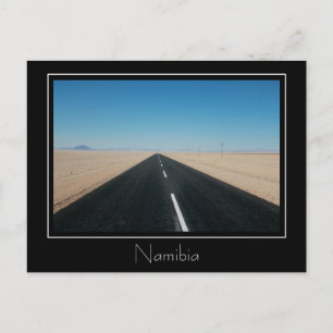 Namibia Africa Road Wüste Landscape Postcard Postkarte