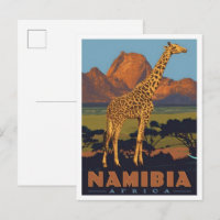 Namibia Afrika Vintage Reise