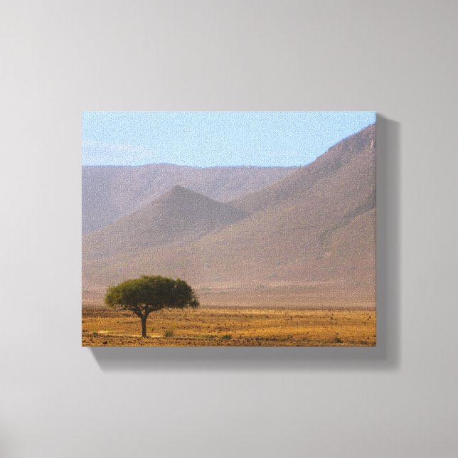 Namibia Afrika Wüstenlandschaft Landschaft Natur Leinwanddruck (Vorderseite)