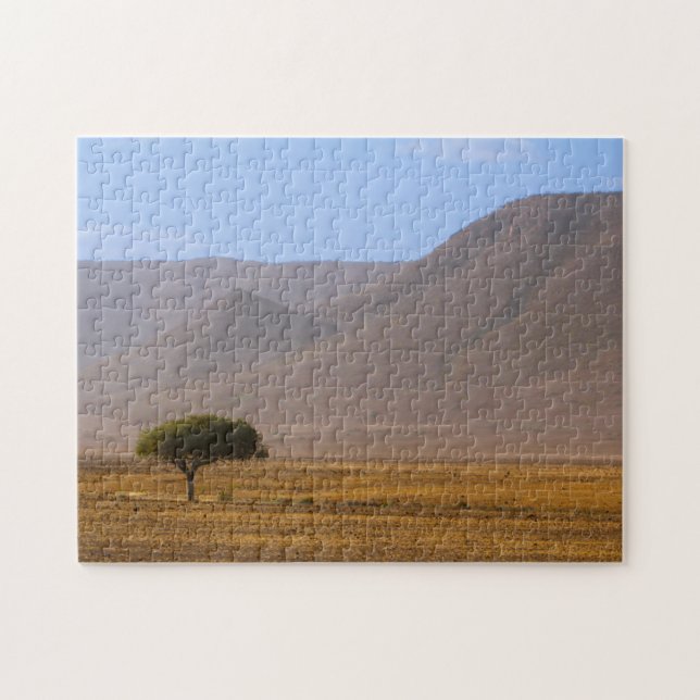 Namibia Afrika Wüstenlandschaft Landschaft Natur Puzzle (Horizontal)