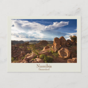 Namibia - Damaraland Postkarte mit Text