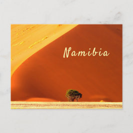 Namibia-Dunes aus Sossusvlei-Foto mit Text Postkarte