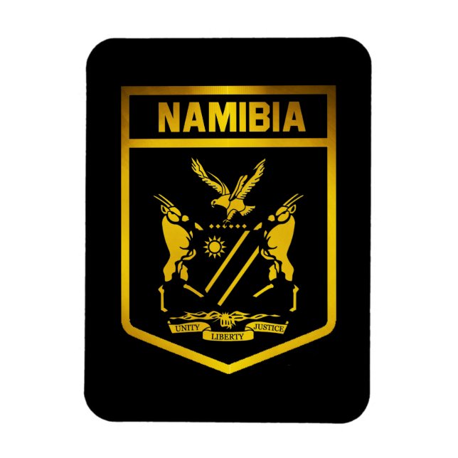Namibia Emblem Magnet (Vertikal)