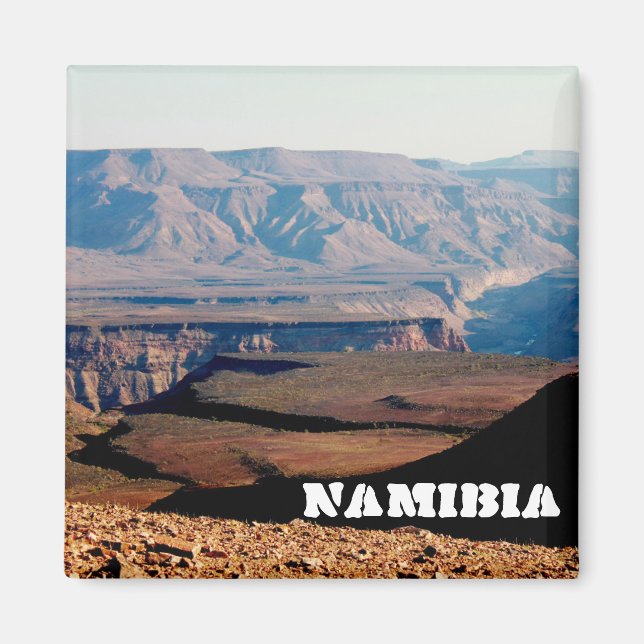 Namibia Fish River Canyon Landschaft Natur Magnet (Vorne)