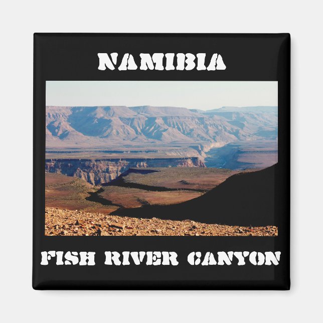 Namibia Fish River Canyon Landschaft Natur Magnet (Vorne)