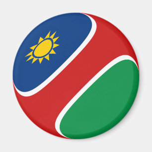 Namibia Fisheye Flag Magnet