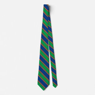 Namibia Flag Elegant Patriotic Neck Tie Krawatte