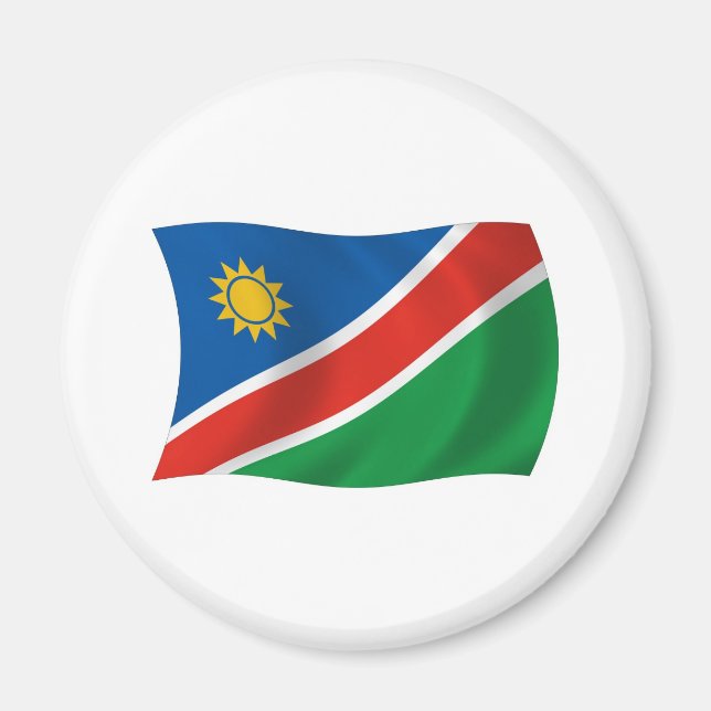Namibia Flag Magnet (Vorne)