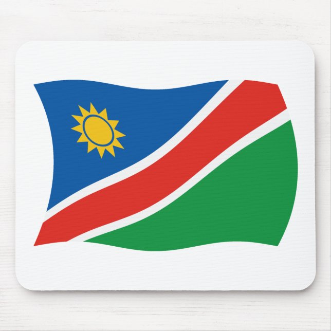 Namibia Flag Mousepad (Vorne)