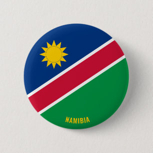 Namibia Flag Niedlich Patriotic Button