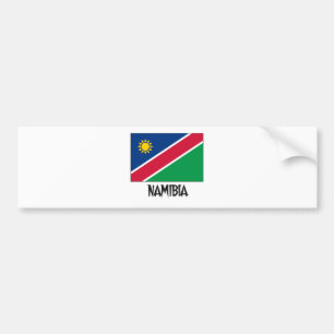 Namibia-Flagge Autoaufkleber