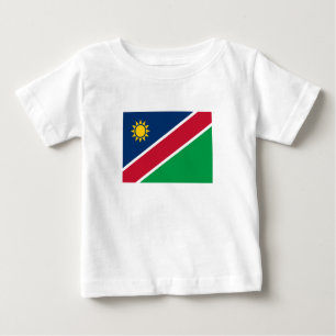 Namibia-Flagge Baby T-shirt
