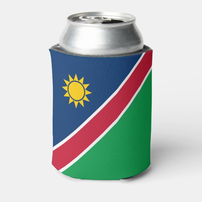Namibia-Flagge Dosenkühler (Kanne Rückseite)