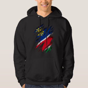 Namibia-Flagge Hoodie