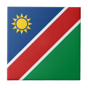 Namibia-Flagge Keramikfliese