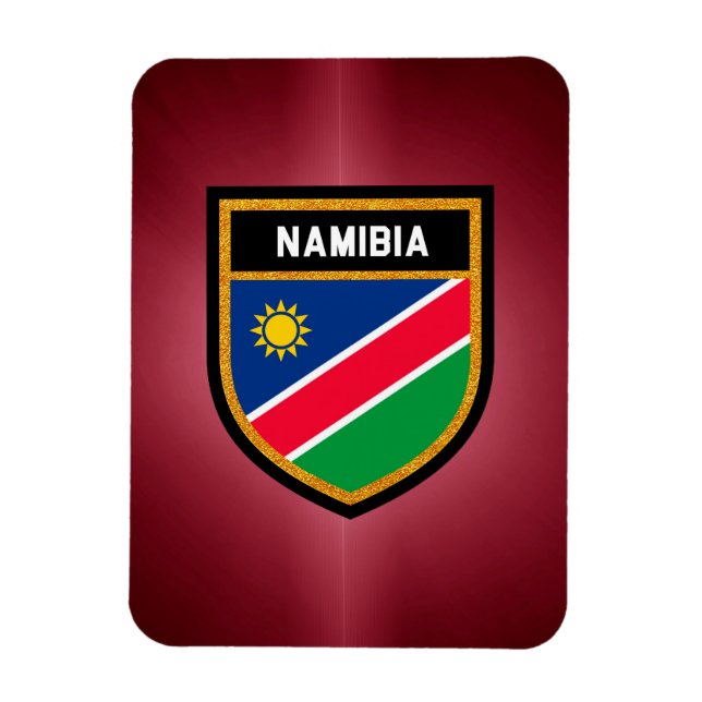 Namibia-Flagge Magnet (Vertikal)