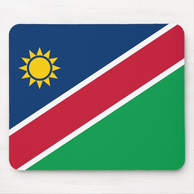 Namibia-Flagge Mousepad (Vorne)