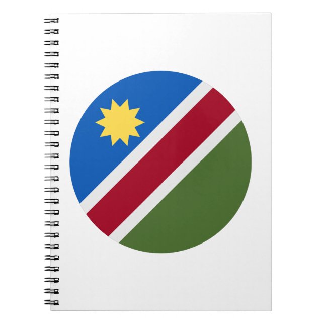 Namibia-Flagge Notizblock (Vorderseite)