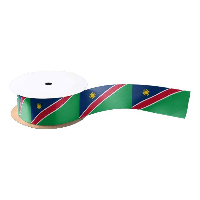 Namibia-Flagge Satinband (Spule)
