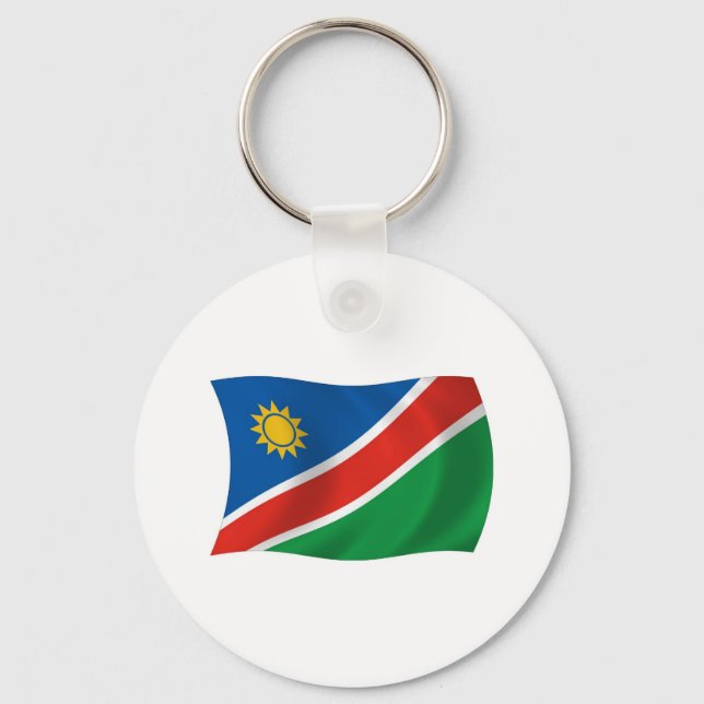 Namibia-Flagge Schlüsselanhänger (Vorderseite)