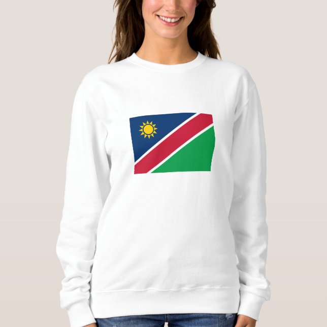 Namibia-Flagge Sweatshirt (Vorderseite)