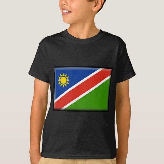 Namibia-Flagge T-Shirt (Vorderseite)