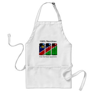 Namibia-Flaggen-Gewürz rüttelt Schürze