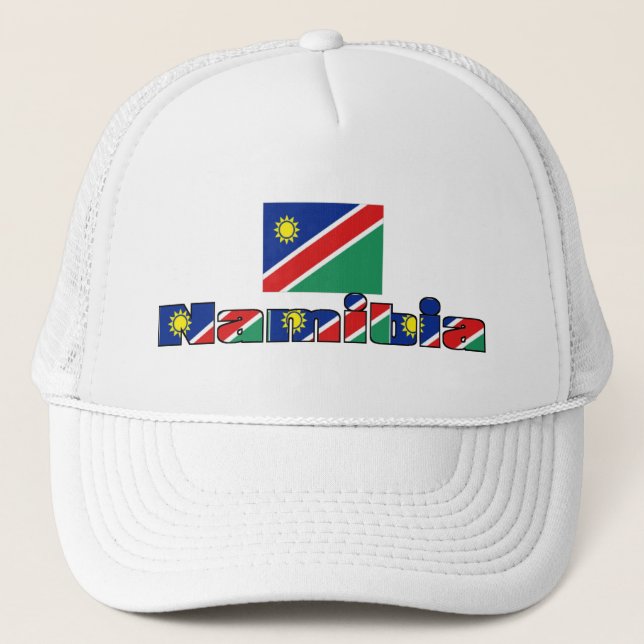 Namibia-Hut Truckerkappe (Vorderseite)