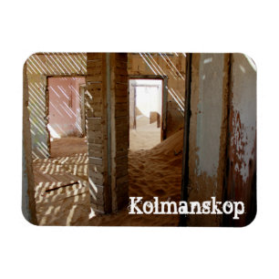 Namibia Kolmanskop House Dünenlandschaft Geisterst Magnet