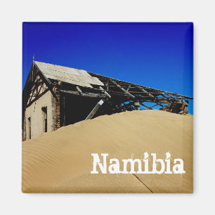 Namibia Kolmanskop House Dünenlandschaft Geisterst Magnet