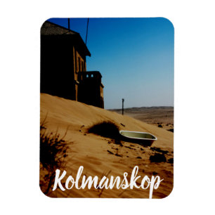 Namibia Kolmanskop House Dünenlandschaft Geisterst Magnet