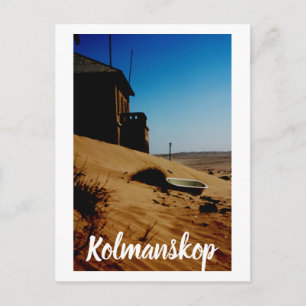 Namibia Kolmanskop House Dünenlandschaft Geisterst Postkarte